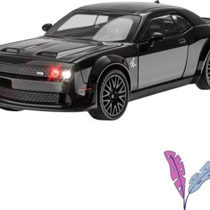 Zuuluzrs Metal Alloy 1:24 Dodge Challenger Toy Car SRT ...