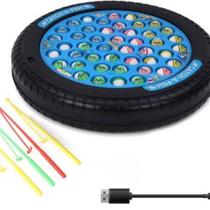 toyden Rechargeable Fish Catching Game with Music & Rot...