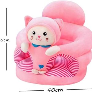 WIPLK Fabric Rocking Chair PINK_KITTY Fabric Rocking Ch...