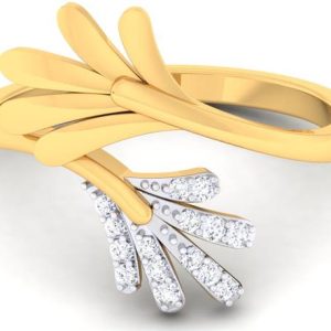 avsar AVR925YA 18kt Diamond Yellow Gold ring