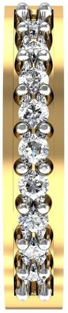 avsar 14kt Cubic Zirconia Yellow Gold Stud