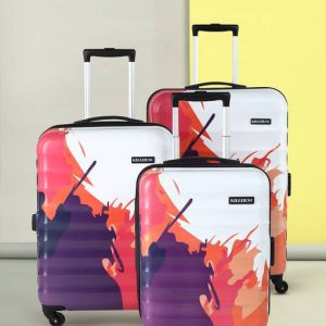 KILLER Hard Body Set of 3 Luggage 4 Wheels - Combo set - Orang...