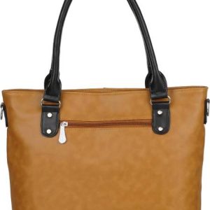 Clyra luxe Women Tan Handbag