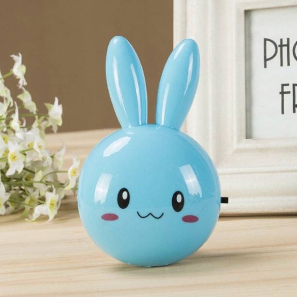 Expro Plastic Plug in Rabbit Night Lamp for Bedroom Nig...