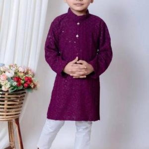 R KAY FASHIONS Boys Festive & Party Kurta and Pyjama Set