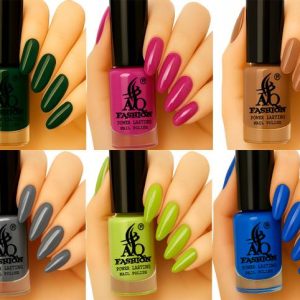 AQ FASHION Long Lasting HD Shine Pastel GEL Nail Paint ...