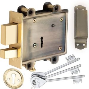 BUCKLER Iron, Steel Glossy Deadbolts