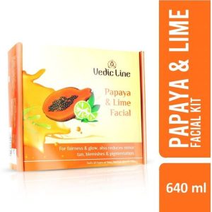 Vedic Line Papaya & Lime Facial Kit For Fairness & Glow
