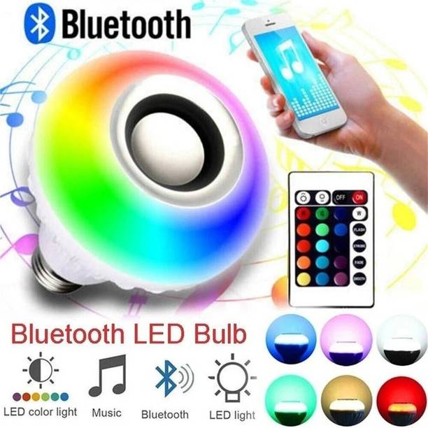laxmi gold 220 W Music Round B24 LED Bulb
