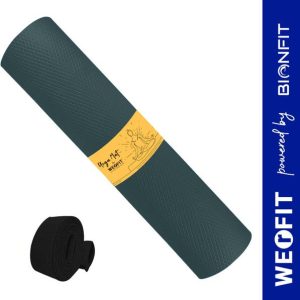 WErFIT 4mm Soft Premium EVA Yoga Mat with Carry Strap, ...