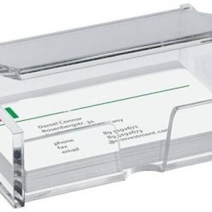 RASPER Clear Acrylic Business Card Holder Visiting Card Holder...