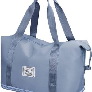 KEETLY Expandable Waterproof Travel Duffle Weekender Ba...