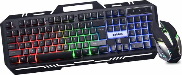 zebion Ninja Premium RGB Backlit Gaming Keyboard Metal ...