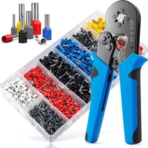 BALRAMA Ferrule Crimping Tool Kit, with 1200PCS Wire En...