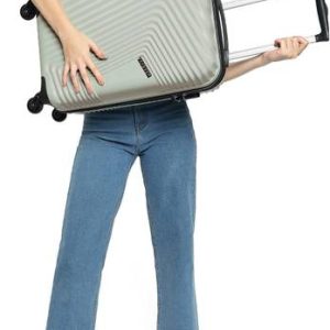 YAYAVAR Small Cabin Suitcase (55 cm) 4 Wheels - Monaco Scratchp...