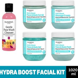 Sundra Secret Herbal Hydra Boost 5 Steps Facial Kit For...