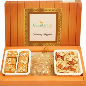 Ghasitaram Gifts Hampers- Nani's Spl Besan Barfi , Namk...