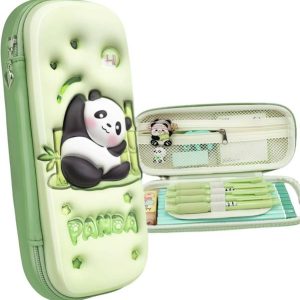 Akvanar 3d panda Pencil pouch Compartment Large Station...
