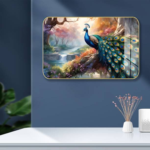 Masstone Premium Crystal Peacock Colorful High Gloss Su...