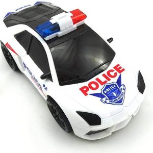AS TRADERS Police Car with 3D Flashing Light & Sound 36...