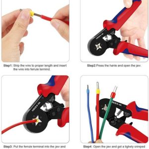 BALRAMA AWG 23-10/0.25-6 mm Ferrules Crimping Tool Crim...