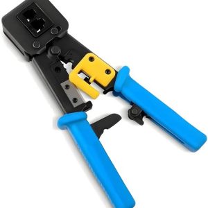 XIKKART Professional RJ45 Crimp Pass-Through Cat5 Cat5e...