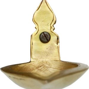 aakrati Wall Deepak in Brass Metal for Home and Temple ...