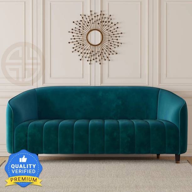 CARLTON LONDON Olivia Fabric 3 Seater Sofa