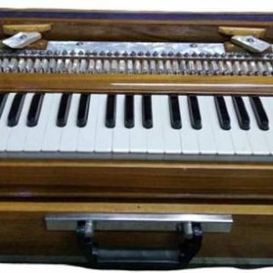 MAYAMUSICALS Student Quality Box Harmonium with 2 set o...