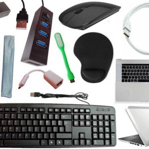 ANJO Keyboard-Wireless Mouse-Wrist Pad-2.0Hub-3in1Clean...
