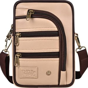 Pramadda Pure Luxury Beige Men Sling Bag Stylish Leather Sling Bag For Men S...