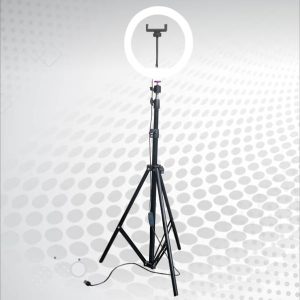 airtech 10" Selfie Ring Light with 7 Feet Stand & Phone...