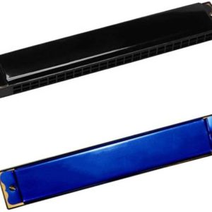Stylin Blue & Black Color Mouth Organ With 48 holes (2R...
