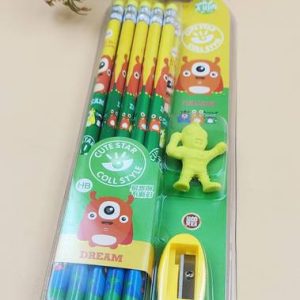 Paper Bear Yellow Cute Cartoon Stationery Set HJ8862 Pe...