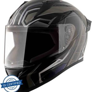 VEGA Bolt Marvel Black Panther Edition Motorbike Helmet