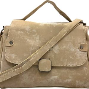 Cserrey Beige Women Sling Bag Luxury Velvet Handbag & Sling Bag...