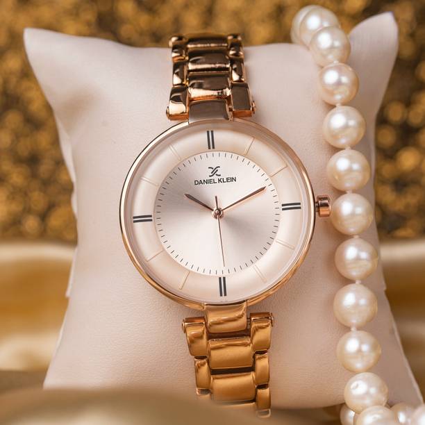 DANIEL KLEIN Rose Gold Watch Analog Watch - For Women DK11467-3