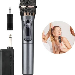 MOBIZAC Wireless Hand Mic Upto 50Hr Playtime Karaoke Mi...