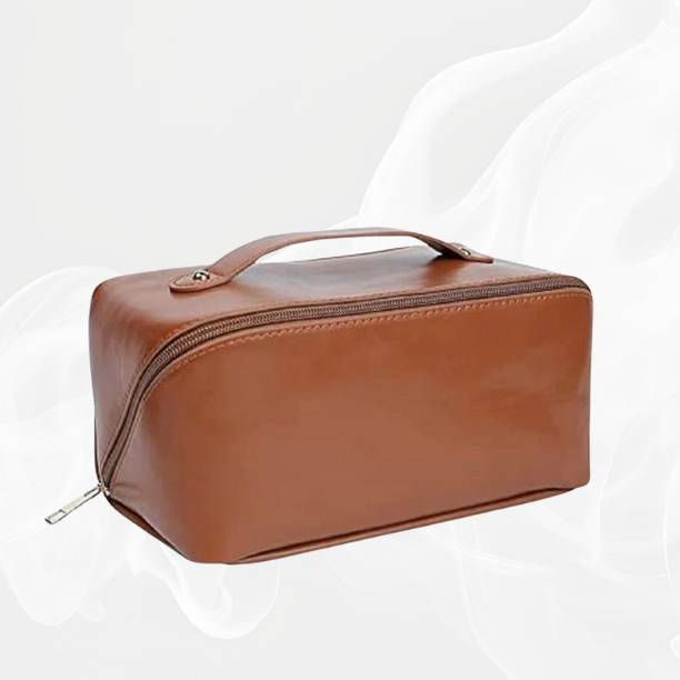 Cosmocarry Women Brown Cosmetic Bag RY466