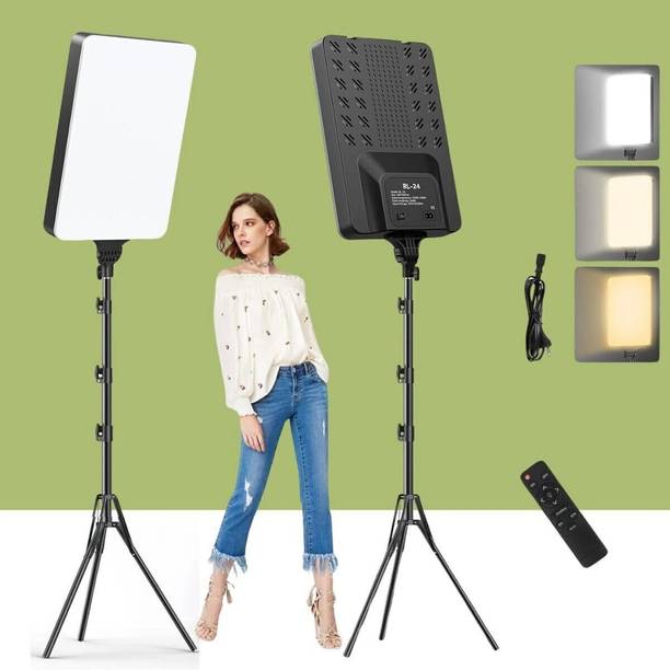 IMAGINEA 4'' LED Video Light Kit 2800-7500K Photography...