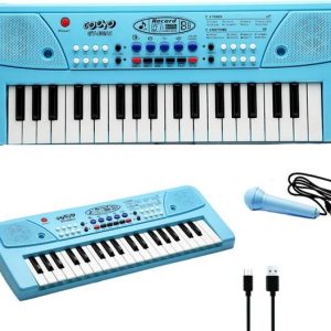 Kidz N Toys Musical Piano Keyboard with Microphone | 37...