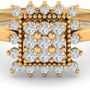 amarta Royal Shine 18kt Diamond Yellow Gold ring