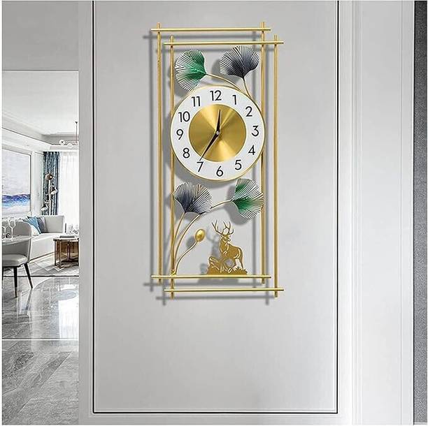 Nifsa store Analog 70 cm X 20 cm Wall Clock