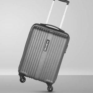 KILLER Small Cabin Suitcase (53 cm) 4 Wheels - STRING - Silver