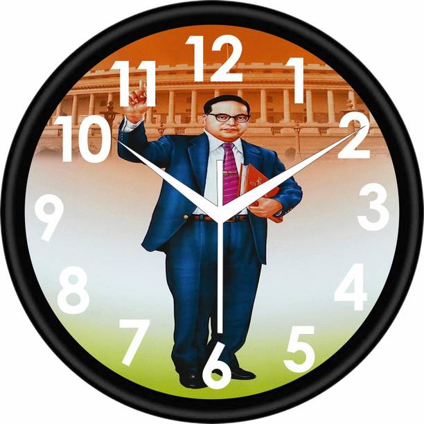 SEEMESH Analog 25 cm X 25 cm Wall Clock