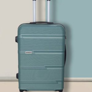 ANTHUB Small Cabin Suitcase (57 cm) 8 Wheels - Scratchproof 36...