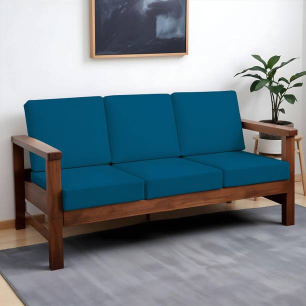 HOTKEI Polycotton Plain 3+2 Seater Sofa Cover