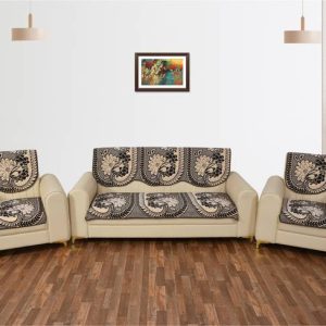 Furnishing Hut Cotton Floral 3+2 Seater Sofa Cover