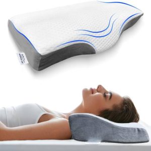 GADDA CO Memory Foam Butterfly Orthopaedic Pillow Memor...