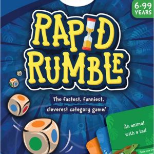 Skillmatics Board Game Rapid Rumble, Family Card Game f...